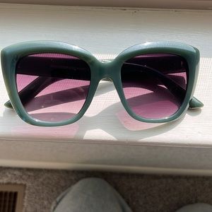 Green Big Sunglasses